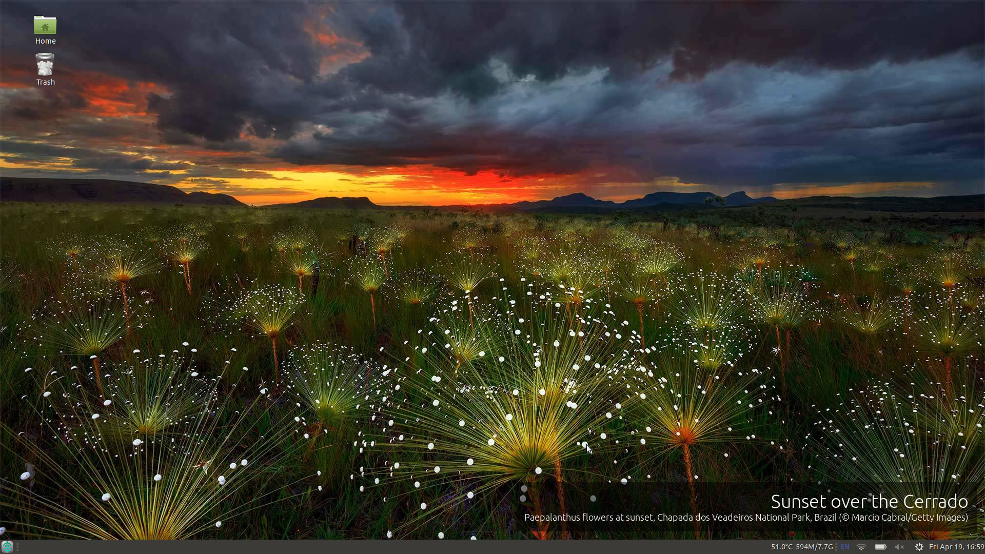 Bing Wallpaper updates your desktop with Bing's image of the day