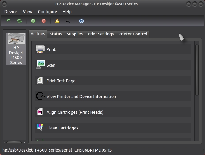 How do you install drivers for the HP Officejet 45000 wireless printer?
