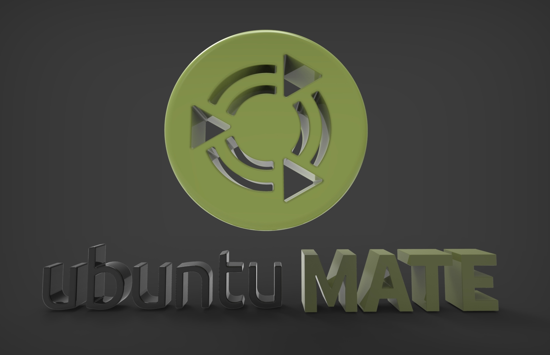 ubuntu 3d logo