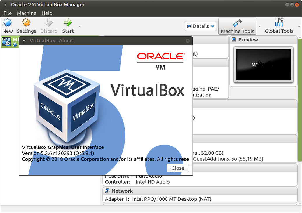 virtualbox linux mint install looks bad