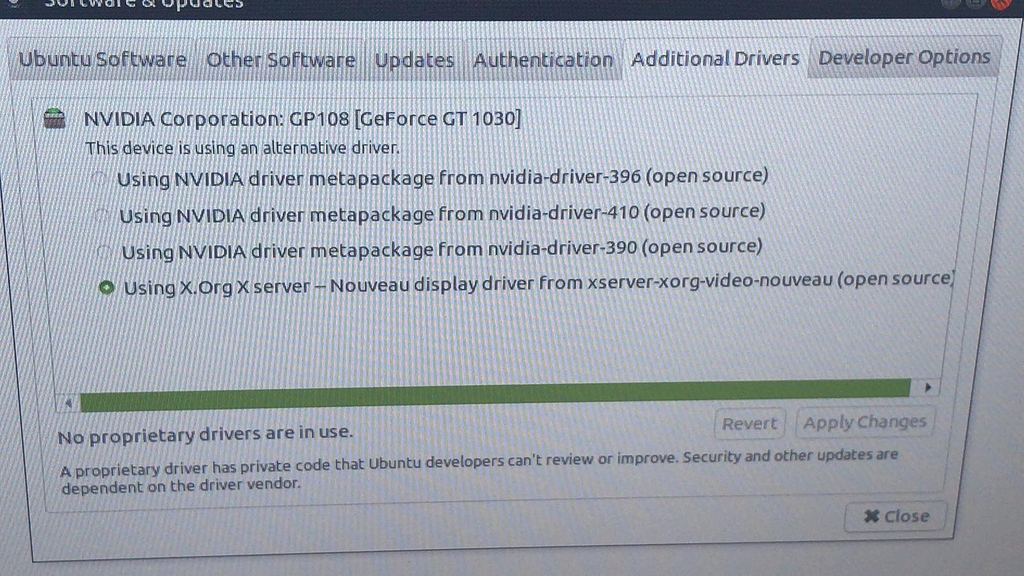 update graphic driver ubuntu