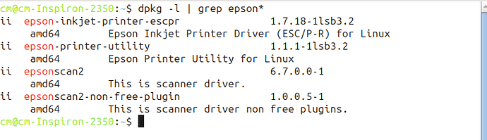 grep epson*