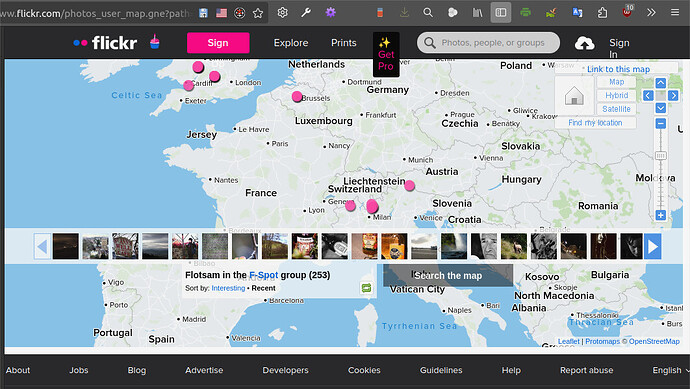 f-spot group at flickr