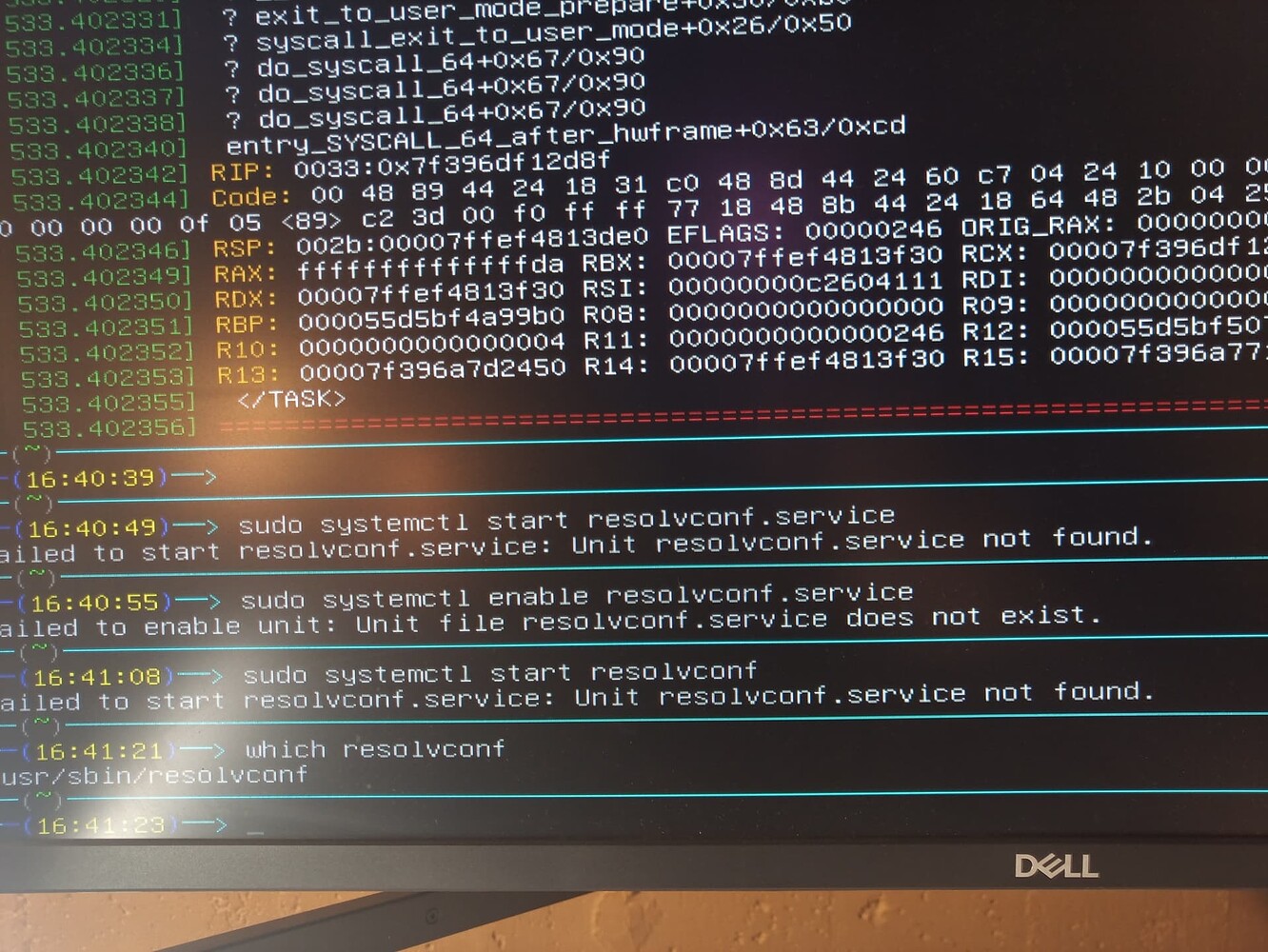 [22.10] Failed to start Light Display Manager (and MORE fun stories