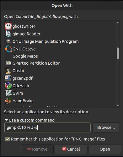 SNAPSHOT__OpenWith__GimpCustomCommand