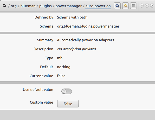 BluetoothBootDefaultOFF