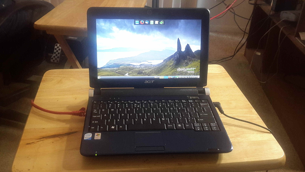 Acer aspire one установка ubuntu