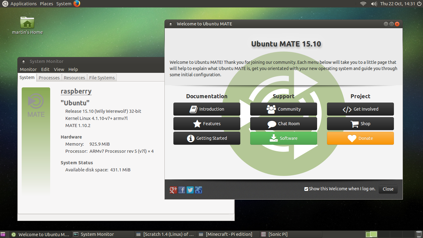 Ubuntu MATE 15.10 For The Raspberry Pi 2 - Raspberry Pi - Ubuntu.