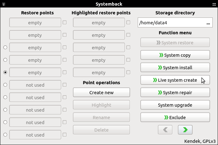 Аналоги systemback в linux