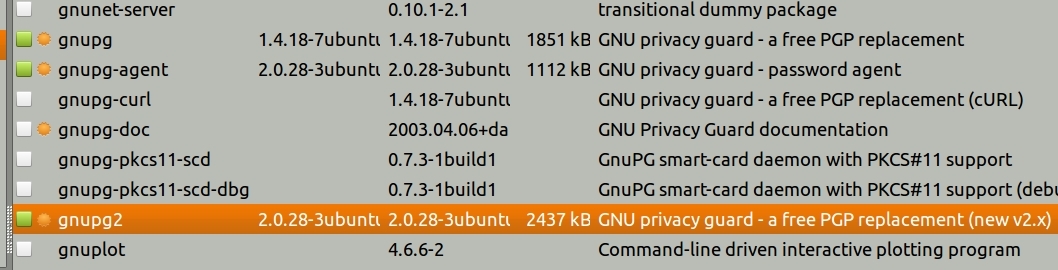 Как установить gnupg ubuntu