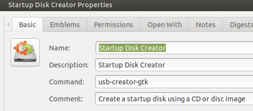 Startup-Disk-Creator-properties