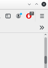 Firefox Scroll Bar in Manjaro-KDE